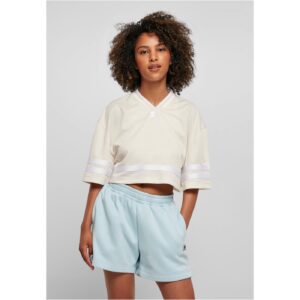 Women's Cropped Mesh Jersey Jump Starter Pale White/White Women's Cropped Mesh Jersey Jump Starter Pale White/White