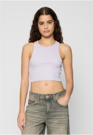 Women's Cropped Rib Top 2-Pack Softseagrass+Lilac Women's Cropped Rib Top 2-Pack Softseagrass+Lilac