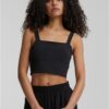 Women's Cropped Top Black