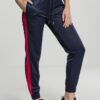 Women's Cuff Track Trousers Navy/Fiery Red