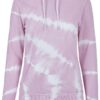 Women's Dye Hoody Tie Pink