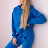 Women's Fashion Tracksuit - Cornflower Blue
