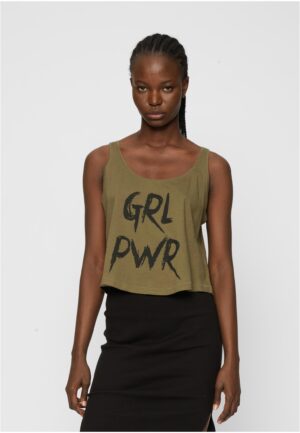 Women's GRL PWR Tank Olive Women's GRL PWR Tank Olive