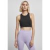 Women's High Neck Tech Bra Black