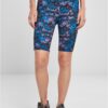 Women's High Waist Camo Tech Cycle Digital duskviolet camo shorts
