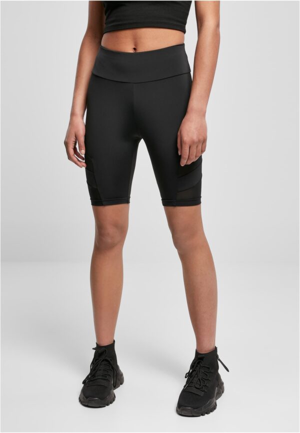 Women's High Waist Tech Mesh Cycle Shorts
