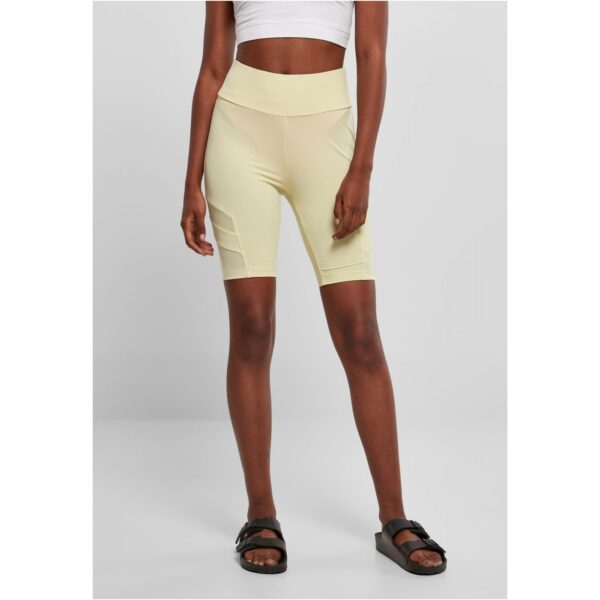 Women's High Waist Tech Mesh Cycle Shorts