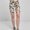Women's High Waisted Shorts Camo Tech Cycle Dukrose camo