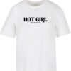 Women's Hot Girl Diagnosis T-shirt white