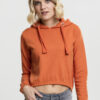 Women's Interlock Short Hoody Rusty Orange