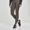 Women's Jacquard Camo Striped Leggings Darkolive/BlackCamo