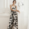 Women's Jumpsuit MOODO - Black/White