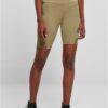 Women's Khaki Shorts High Waist Tech Mesh Cycle