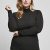 Women's LS Turtleneck - Black