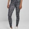 Women's Leggings AOP Black/White