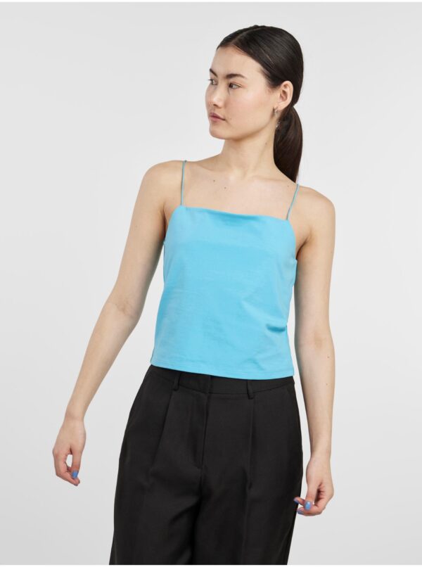 Women's Light Blue Tank Top Pieces Kiwi - Women