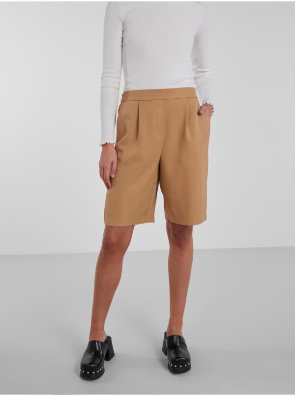 Women's Light Brown Shorts Pieces Tally - Women's