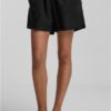 Women's Linen Shorts Black