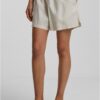 Women's Linen Shorts - Cream