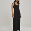Women's Long Dress Racer Back Dress Black