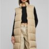 Women's Long Vest with Wet Sand