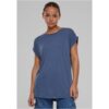 Women's Modal Extended Shoulder Tee T-Shirt - Vintage Blue