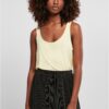 Women's Modal Loose Top Soft Yellow