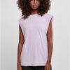 Women's Modal Padded Shoulder Tank Lilac