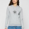 Women's Moth Hoody grey sweatshirt