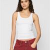 Women's Organic Basic Tank Top 2 Pack - Black + White