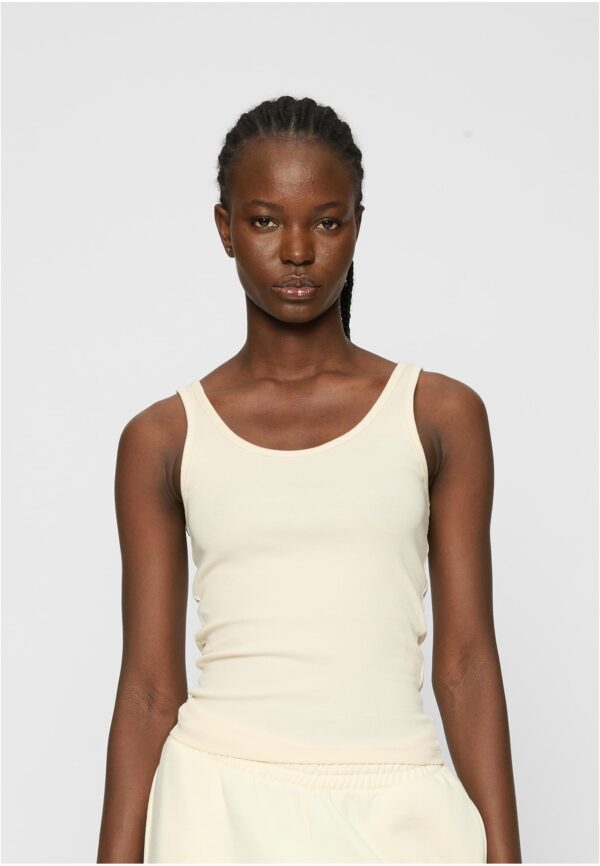 Women's Organic Basic Tank Top 2 Pack - White Sand + Black