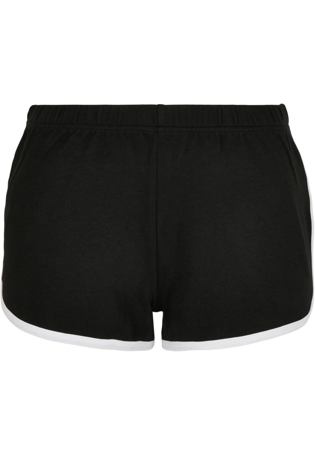 Women's Organic Interlock Retro Hotpants Black/White