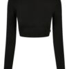 Women's Organic Long Sleeve Turtleneck - Black
