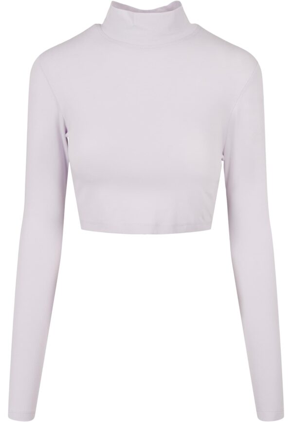 Women's Organic Long Sleeve Turtleneck - Lilac