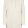 Women's Organic Oversized Terry Dress with Hood whitesand