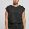 Women's Organic Short T-Shirt Black