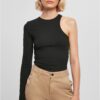 Women's Organic Stretch Asymmetrical Body Black