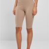 Women's Organic Stretch Jersey Softtaupe Shorts
