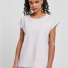 Women's Organic T-Shirt with Extended Shoulder Soft lilac