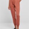 Women's Organic Terracotta High Waist Trousers