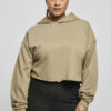 Women's Oversized Khaki Hooded Hood