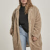 Women's Oversized Sherpa Coat Sand