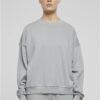 Women's Oversized Terry Light Asphalt Sweatshirt