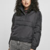Women's Panel Padded Tug Jacket Black