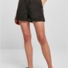 Women's Paperbag Shorts - Black