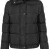 Women's Puffer Hooded Jacket Black