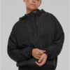 Women's Recycled Oversized Jacket - Black