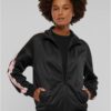 Women's Retro Track Jacket - Black
