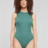 Women's Rib Tank Body - Green