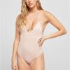 Women's Ribbed Swimsuit Rose